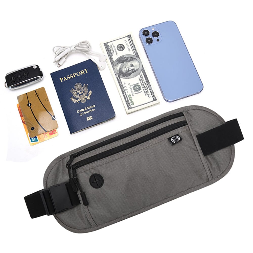 Ceinture Portefeuille de Voyage StealthGuard (Anti-RFID)