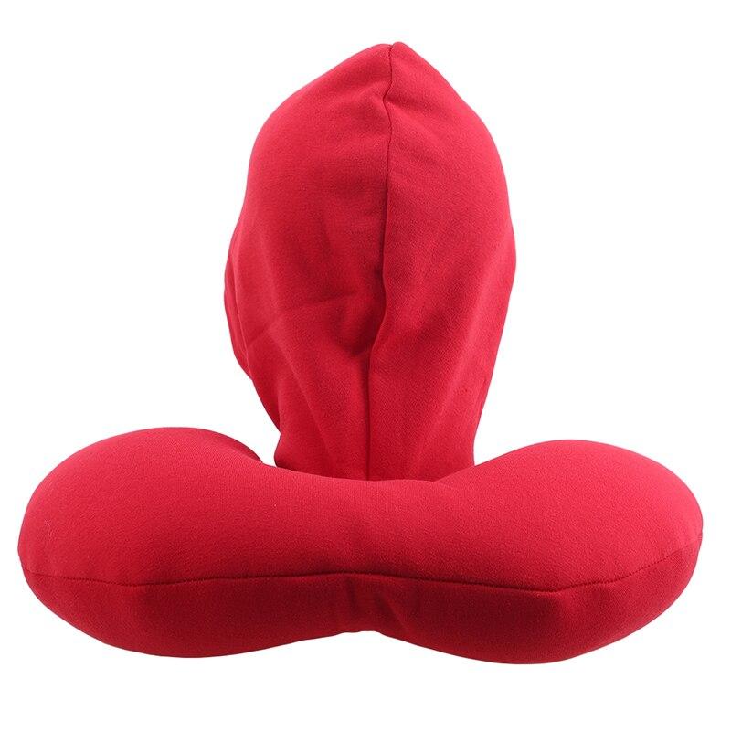 Coussin de Voyage Hoodie Rouge - Édition Limitée