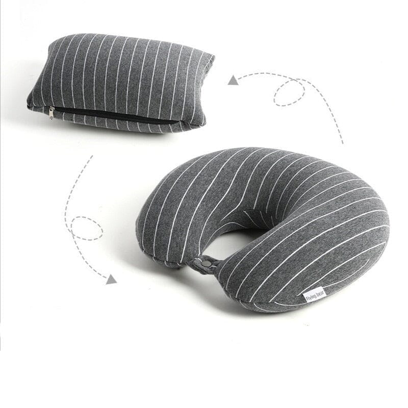 Coussin de Voyage Pliable & Multifonctionnel - Confort Urbain