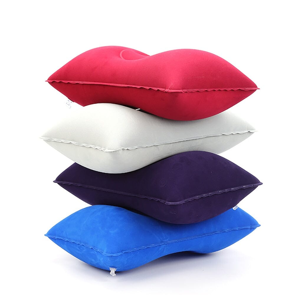 Coussin de Voyage Gonflable & Oreiller Pliable