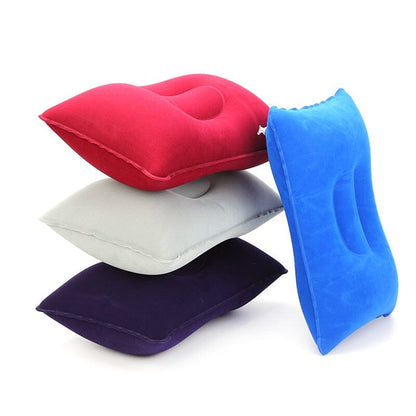 Coussin de Voyage Gonflable & Oreiller Pliable