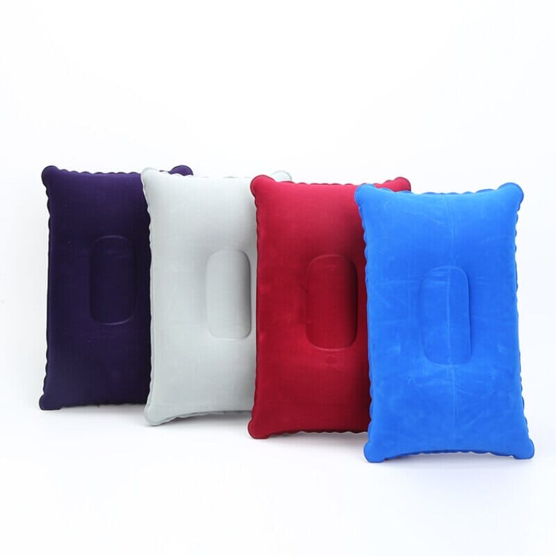 Coussin de Voyage Gonflable & Oreiller Pliable