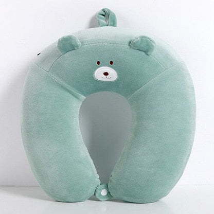 Coussin de Voyage Mémoire de Forme Enfant Ours - Marque Teddy Travel