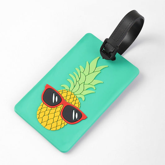 Étiquette Bagage <br>Ananas Exclusif