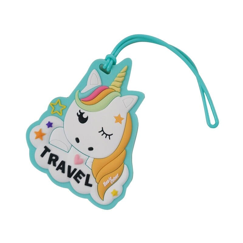 Étiquette Bagage Licorne Travel Co.