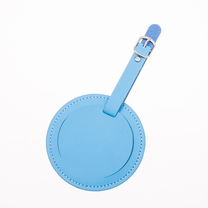 Étiquette Bagage <br>Blue Sky Rond