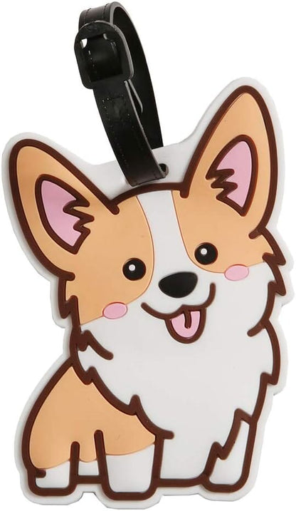 Étiquette Bagage Shiba Inu Kawaii®