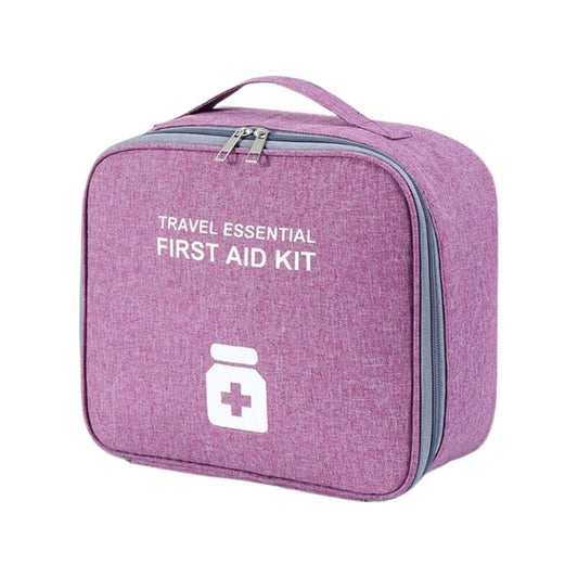 Grande Trousse à Pharmacie Voyage Vide <br>Travel Essential (Violet) - Édition Limitée