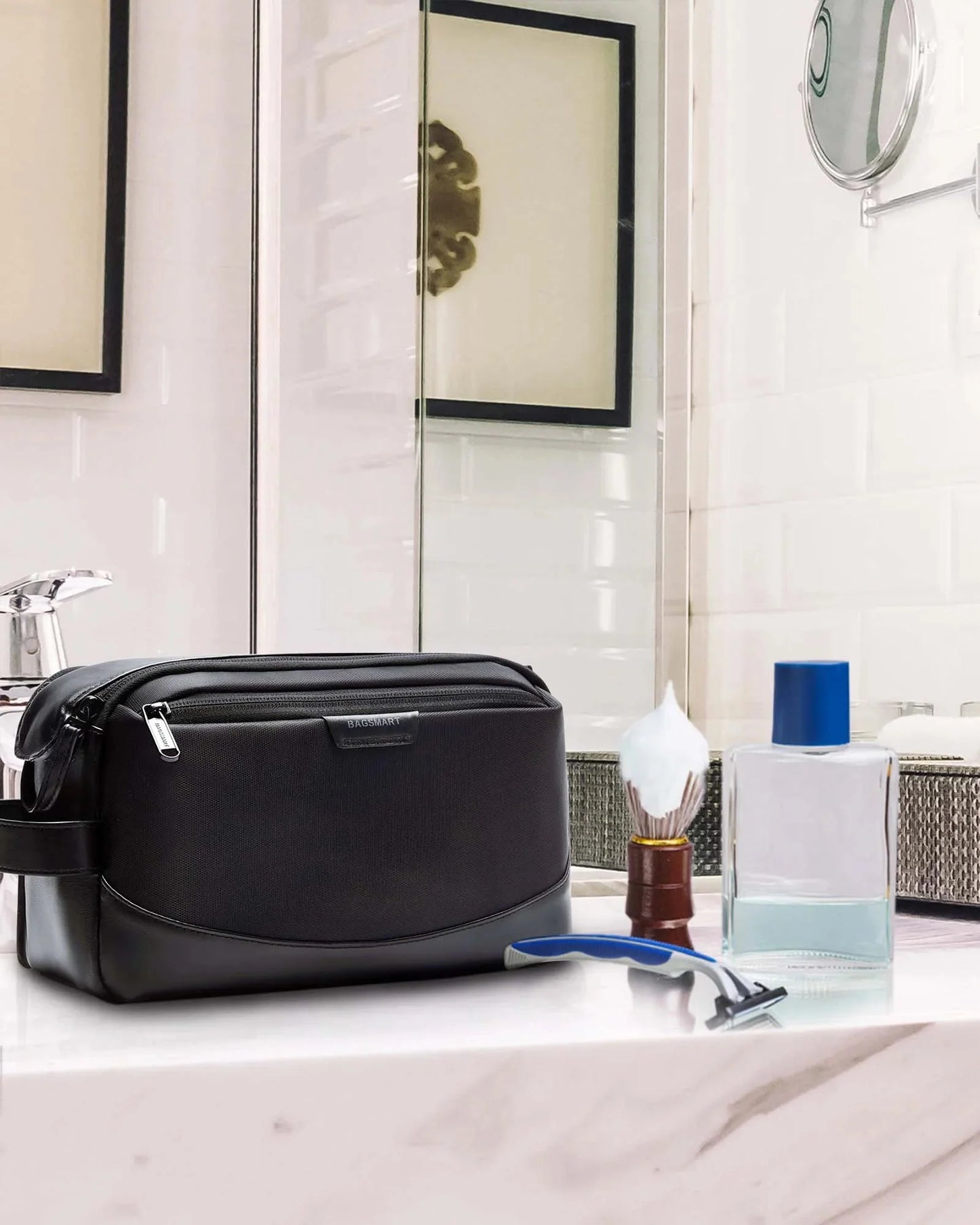 Grande Trousse de Toilette pour Homme - Voyage Essentials