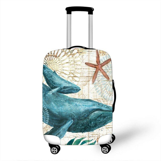 Housse de Valise Baleine - Voyager avec style