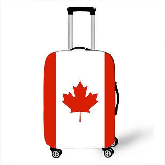 Housse de Valise - Drapeau canadien