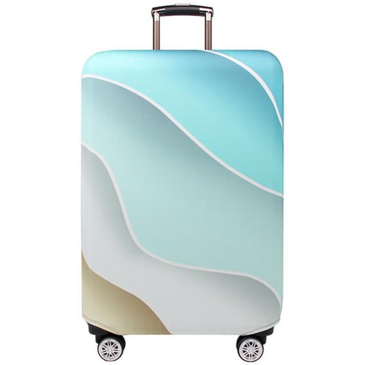 Valise Fantaisie Bleu Ciel - Réf. Exclusif