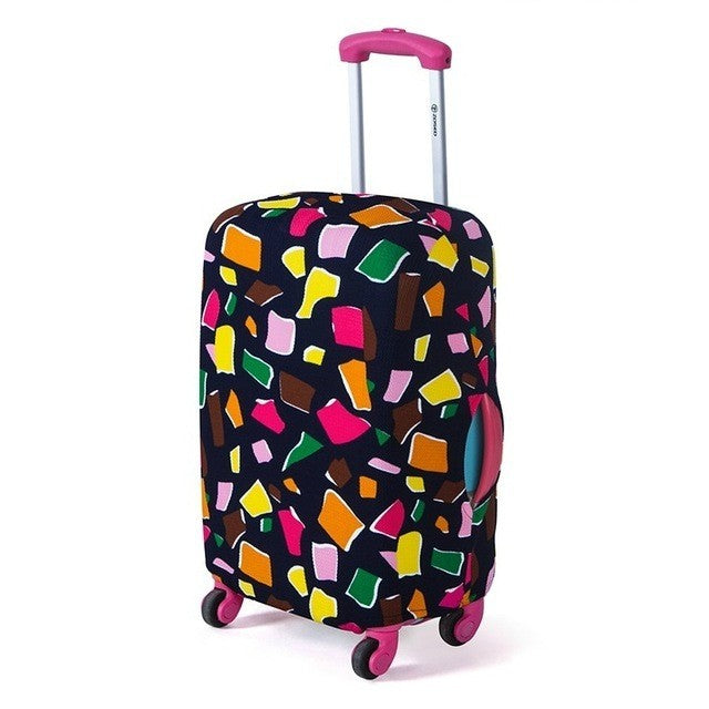 Housse de Valise Formes Abstraites - Collection Artistic Voyager