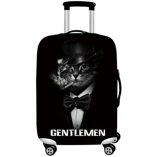 Housse de Valise <br>Gentlemen Cat - Élégance et Style