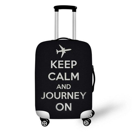 Housse de Valise Keep Calm & Journey On