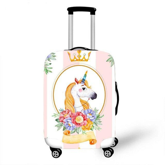 Housse de Valise Licorne Princesse - Collection Magique