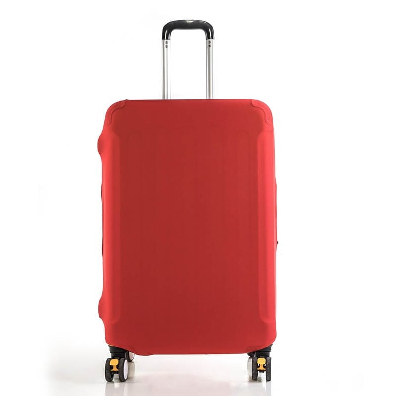 Housse de Valise Rouge de Luxe