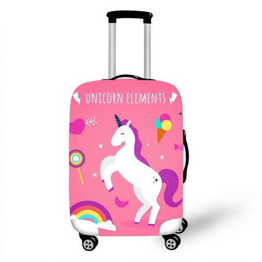 Housse de Valise <br> avec des éléments Licorne