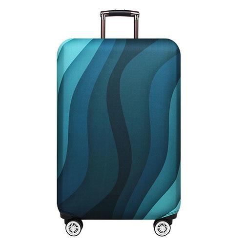 Valise Vagues Bleues