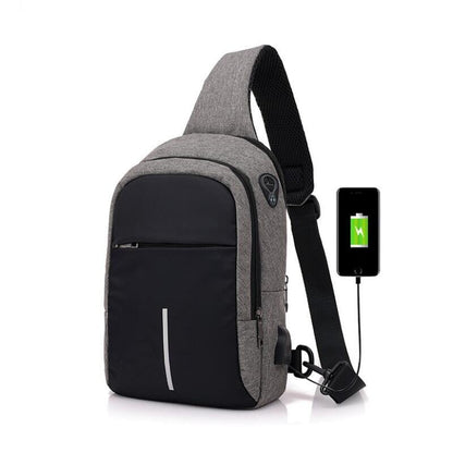 Sac à Bandoulière de Voyage Connecté - USB