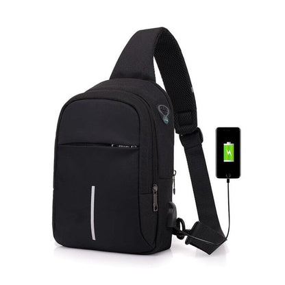 Sac à Bandoulière de Voyage Connecté - USB