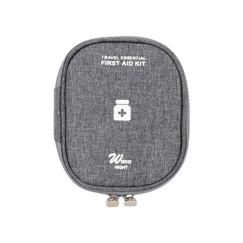 Petite Trousse à Pharmacie de Voyage Vide <br>Travel Essential (Gris)