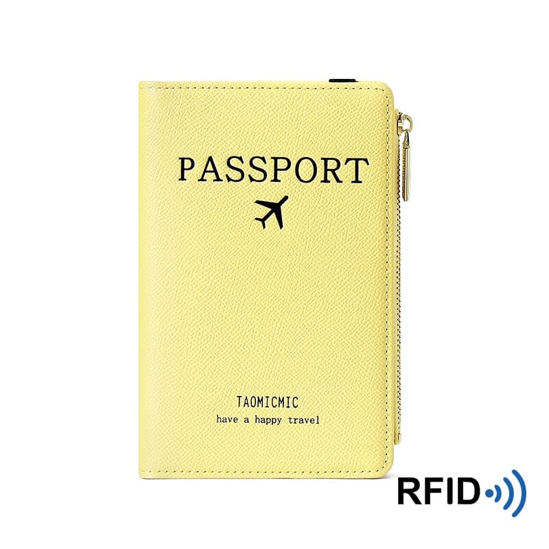 Portefeuille de Voyage - Protection Passeport Avion & RFID