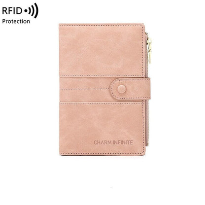 Portefeuille de Voyage Femme - Pochette Passeport Anti-RFID