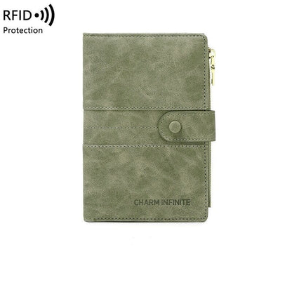 Portefeuille de Voyage Femme - Pochette Passeport Anti-RFID