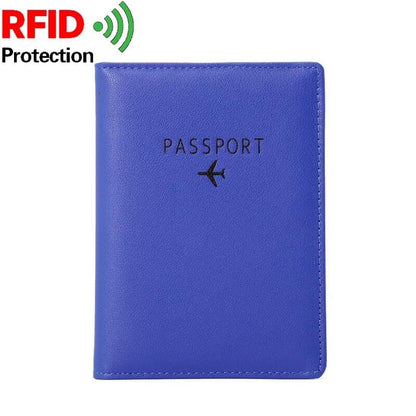 Portefeuille Passeport de Voyage Avion (RFID)