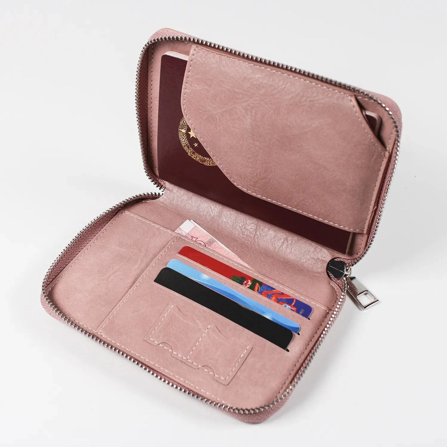 Portefeuille de Voyage Passeport Avion <br>Multifonction RFID