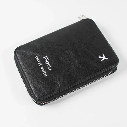 Portefeuille de Voyage Passeport Avion <br>Multifonction RFID