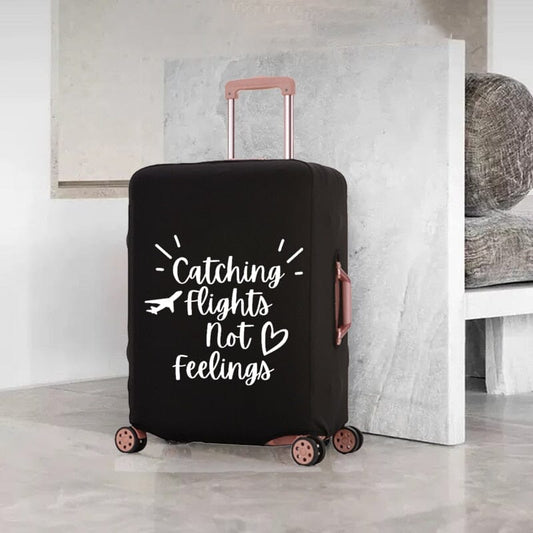 Protège Valise Avion <br>Catching Flights Not Feelings™