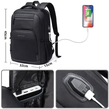 Sac à Dos Connecté pour Homme avec Port USB (15.6 Pouces)