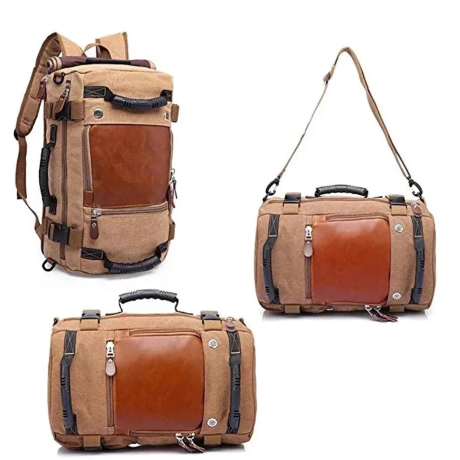 Sac à Dos de Voyage Vintage <br>Adventurer (Convertible) - Édition Aventure