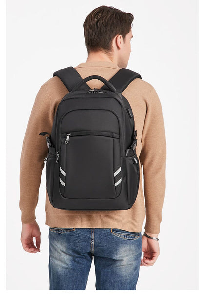 Sac à Dos pour Ordinateur Portable Homme - Voyage Connecté (15.6 Pouces)