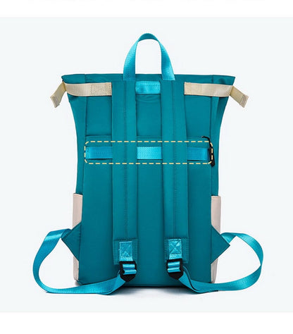 Sac à Dos Roll Top pour Femme Voyageuse