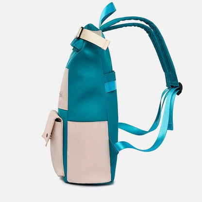 Sac à Dos Roll Top pour Femme Voyageuse