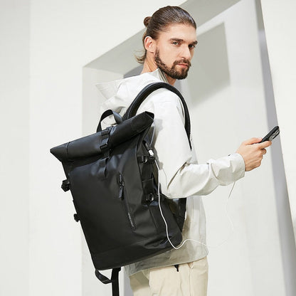 Sac à Dos Roll Top Homme - Traveler Backpack