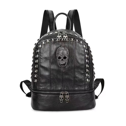 Sac à dos "Calavera" femme punk