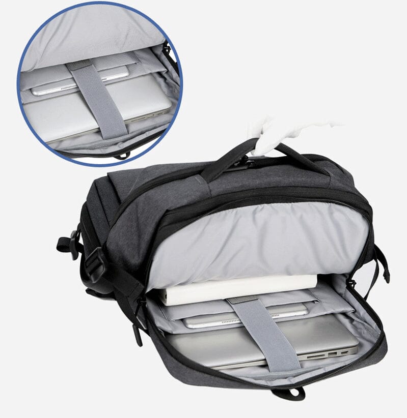 Sac à Dos de Voyage Cabine Avion Extensible avec Port USB