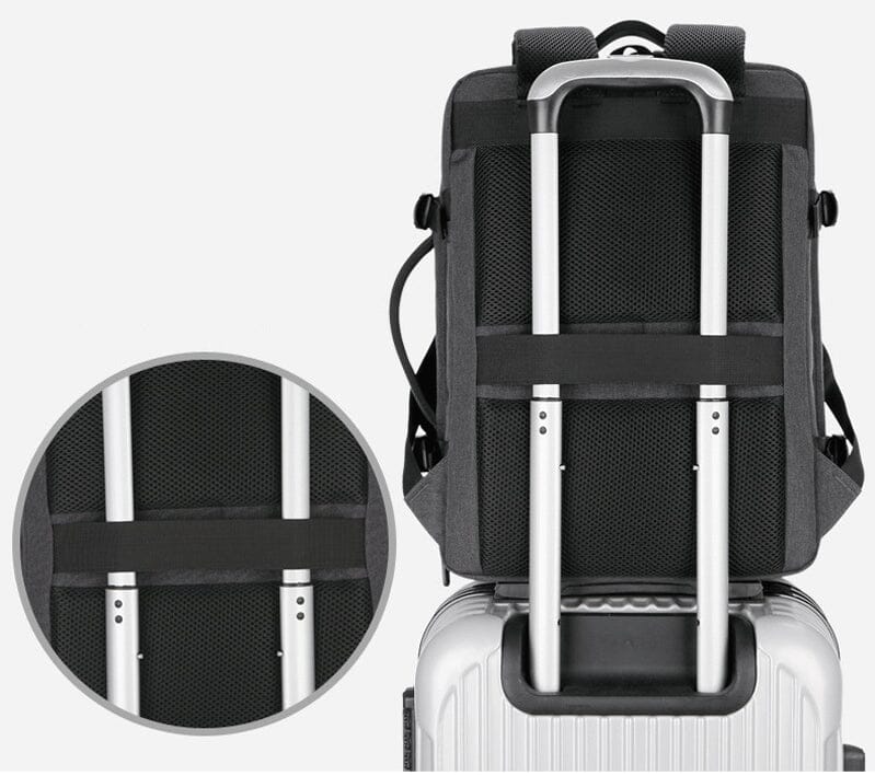 Sac à Dos de Voyage Cabine Avion Extensible avec Port USB