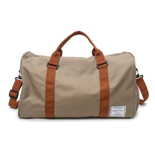 Sac de Voyage avec Compartiment Chaussures <br>Happy Travel™ (Camel)