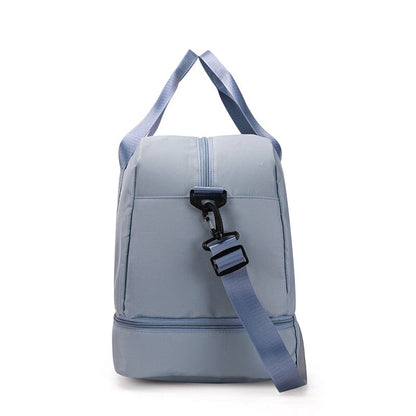 Sac de Voyage Femme "Sky Blue" avec Compartiment Chaussures