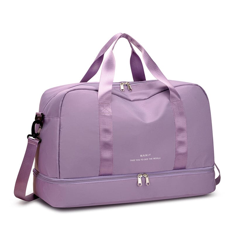 Sac de Voyage Femme avec Compartiment Chaussures - Édition Limitée Violet