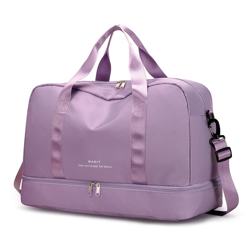 Sac de Voyage Femme avec Compartiment Chaussures - Édition Limitée Violet