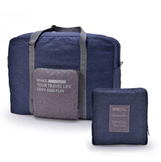 Sac de Voyage Pliable "EasyTravel" (Bleu)