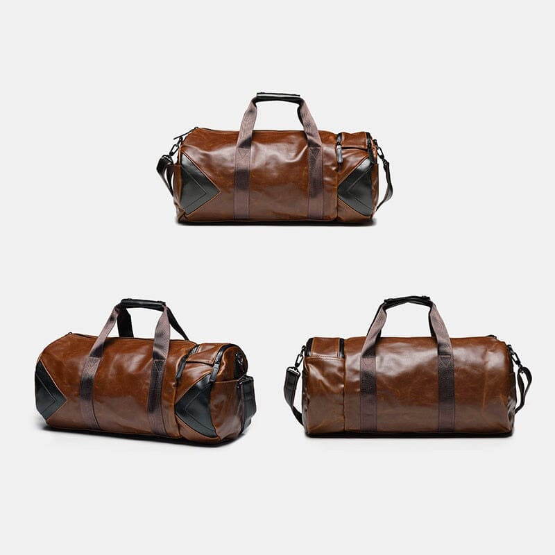 Sac Week-End Vintage Duffle Bag - Marron Vintage