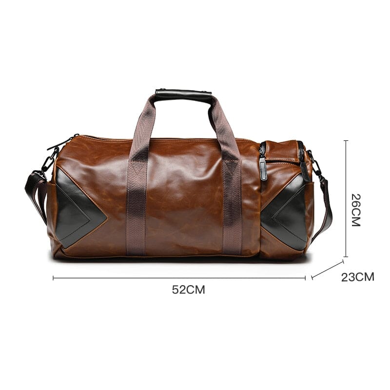 Sac Week-End Vintage Duffle Bag - Marron Vintage