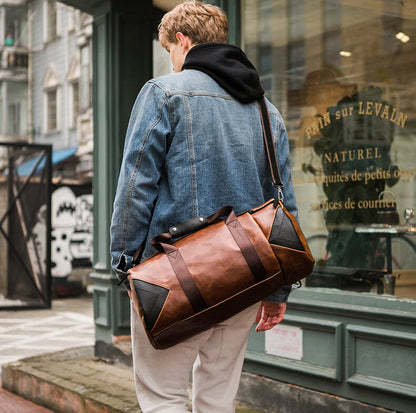 Sac Week-End Vintage Duffle Bag - Marron Vintage